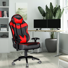 ASE Gaming Infinity Series Gaming Chair With Metal Base(Red & Black)