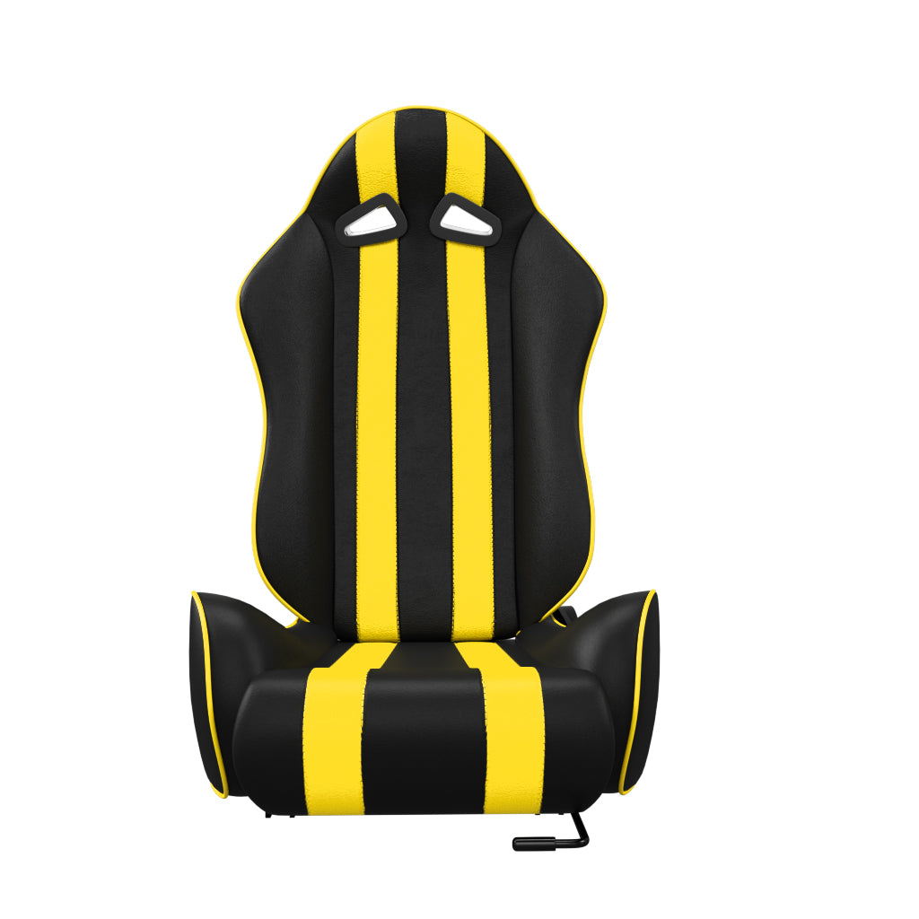 ASE Gaming ULTRA Racing Simulator Seats Reclining Seats (Yellow & Black) ASE GAMING