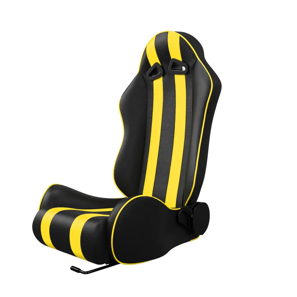 ASE Gaming ULTRA Racing Simulator Seats Reclining Seats (Yellow & Black) ASE GAMING