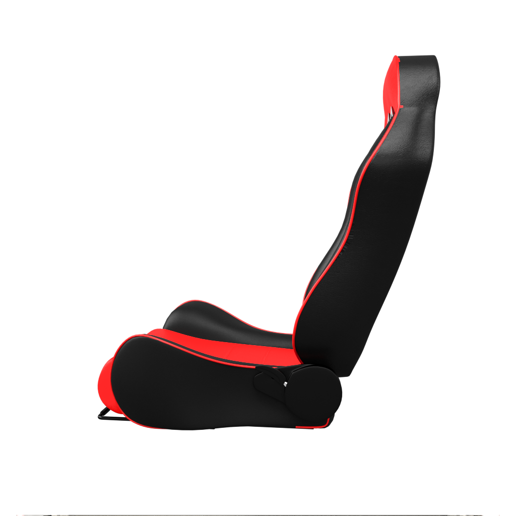 ASE Gaming VORTEX Racing Simulator Seats Reclining Seats (Red & Black)