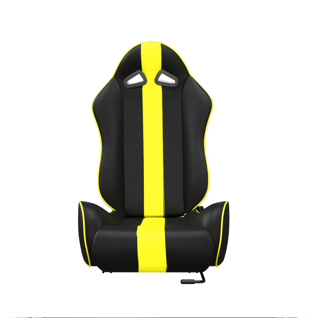 ASE Gaming APEX Racing Simulator Reclining Seats (Yellow & Black)