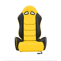 ASE Gaming VORTEX Racing Simulator Seats Reclining Seats (Yellow & Black)