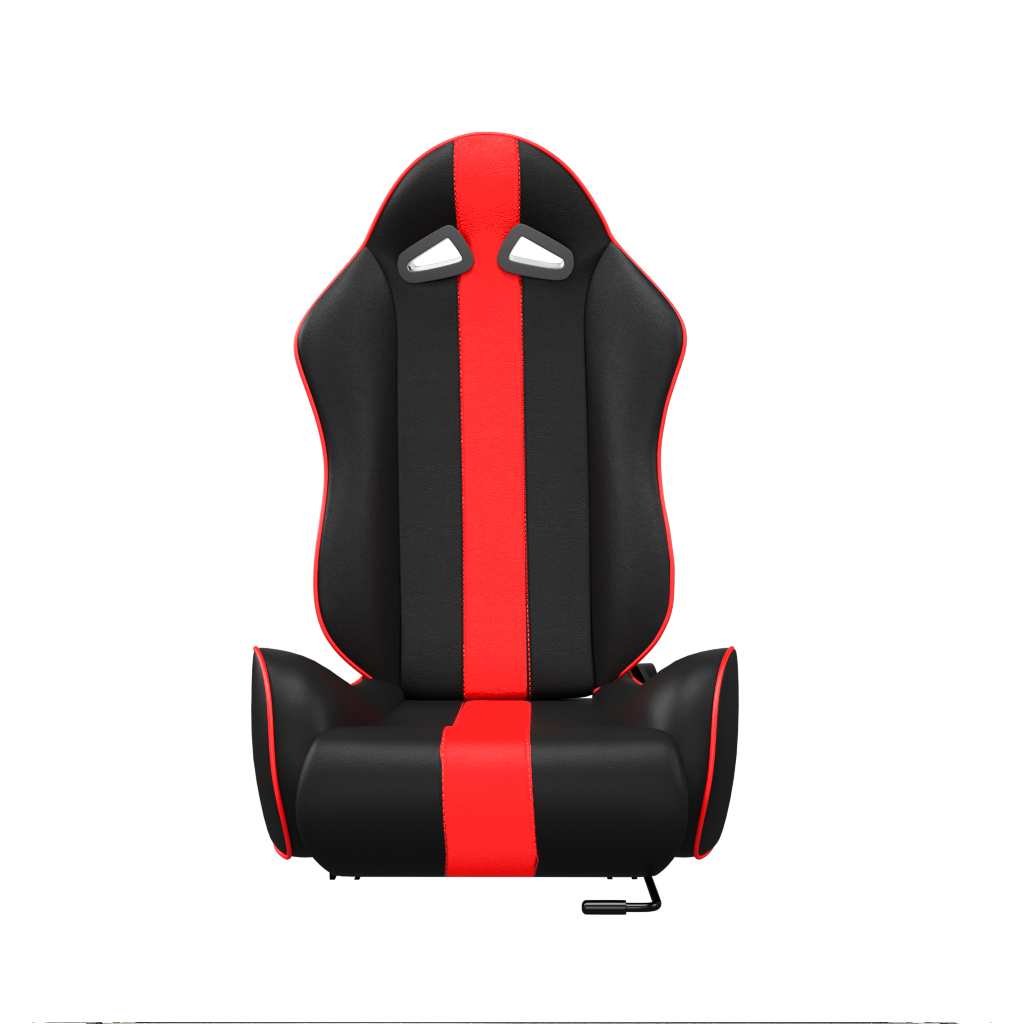 ASE Gaming APEX Racing Simulator Reclining Seats(Red & Black)