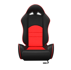 ASE Gaming TURBO Racing Simulator Seats Reclining Seats (Red & Black)