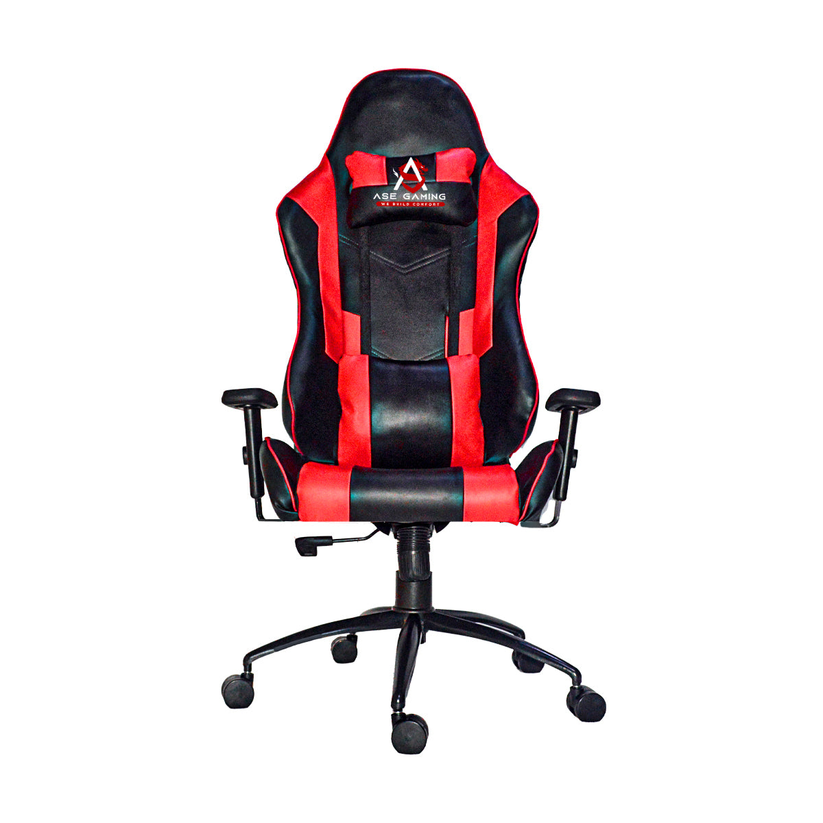ASE GAMING Gaming Chair Red And Black with ergonomic design for ultimate comfort during long gaming sessions