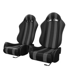 ASE Gaming ULTRA Racing Simulator Seats Reclining Seats (Gray & Black)