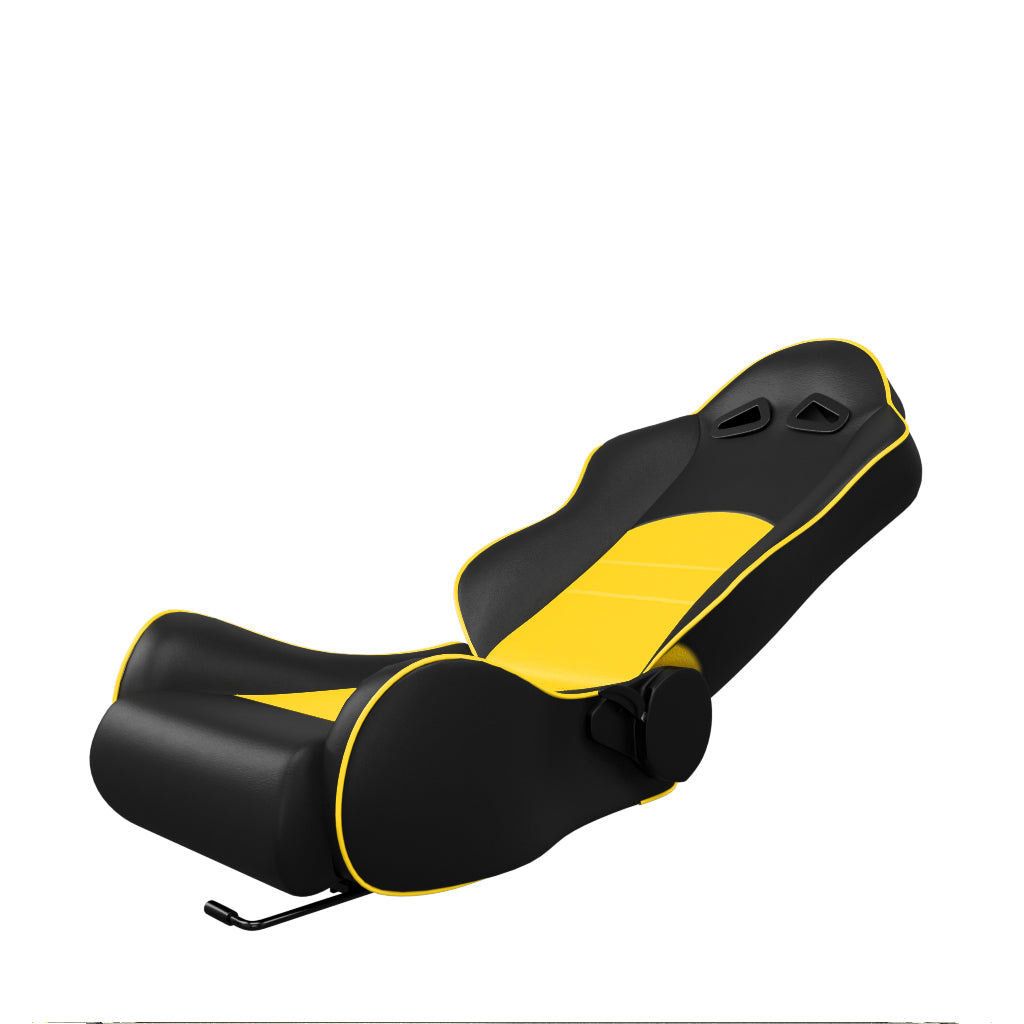 ASE Gaming TURBO Racing Simulator Seats Reclining Seats (Yellow & Black)