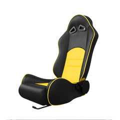 ASE Gaming TURBO Racing Simulator Seats Reclining Seats (Yellow & Black)