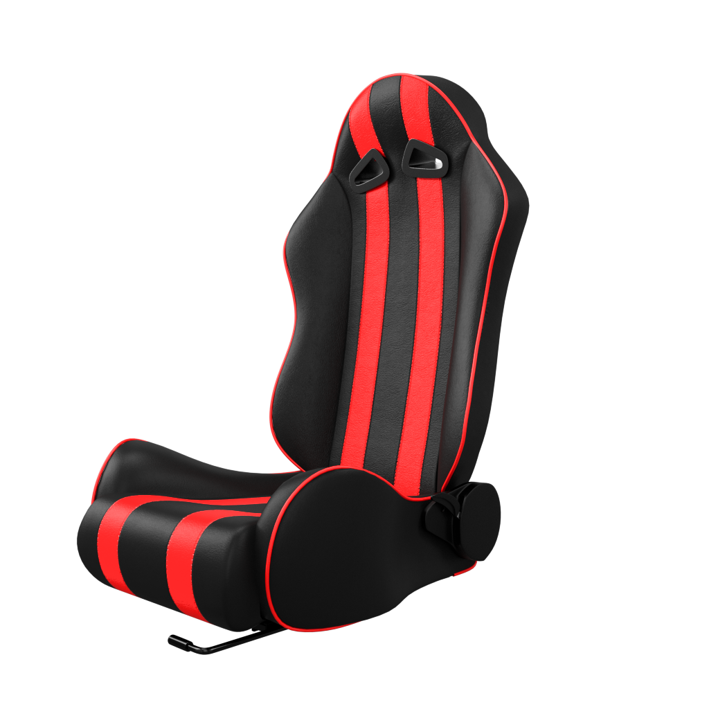 ASE Gaming ULTRA Racing Simulator Seats Reclining Seats (Red & Black)