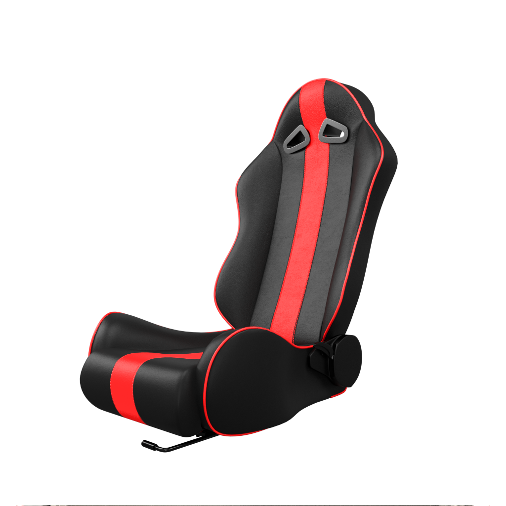 ASE Gaming APEX Racing Simulator Reclining Seats(Red & Black)