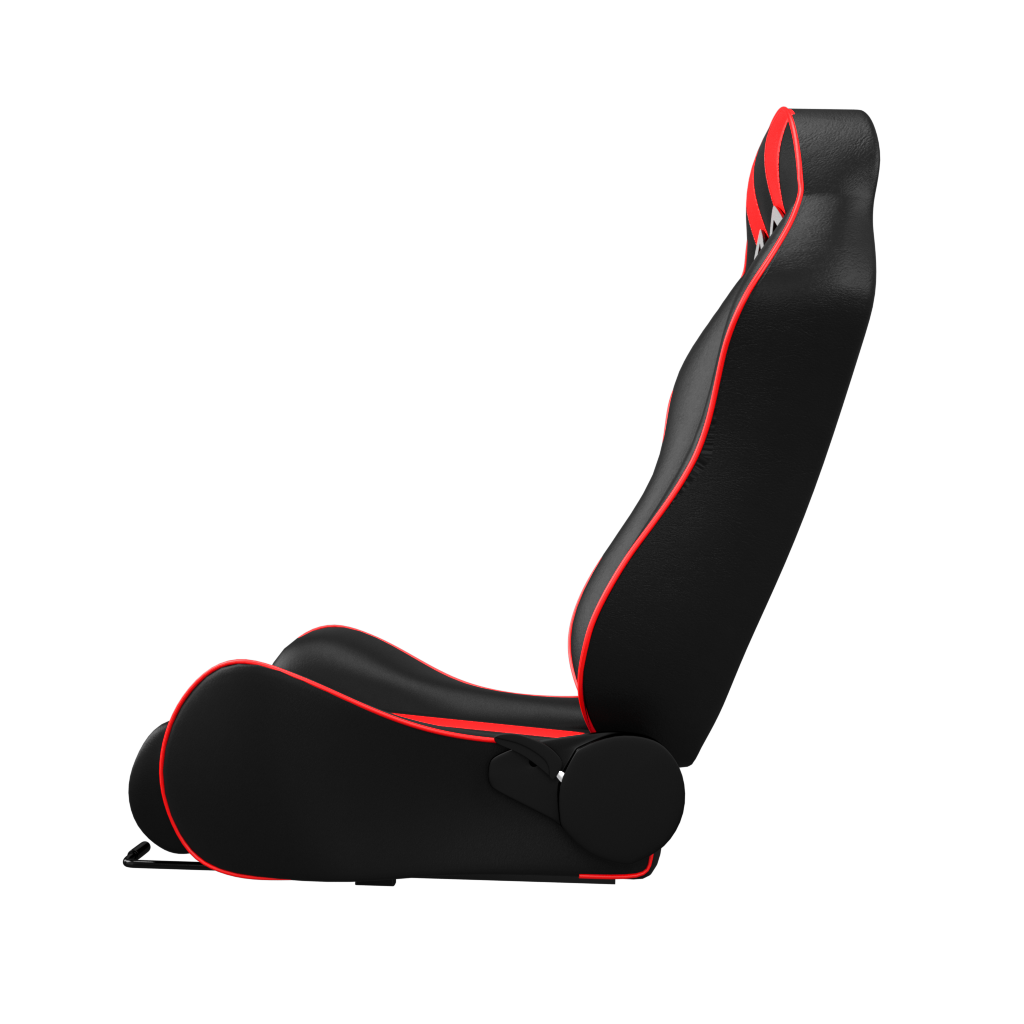 ASE Gaming ULTRA Racing Simulator Seats Reclining Seats (Red & Black)